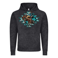 Vintage Black western cowboy Vintage Hoodie - RanaPortraitStore