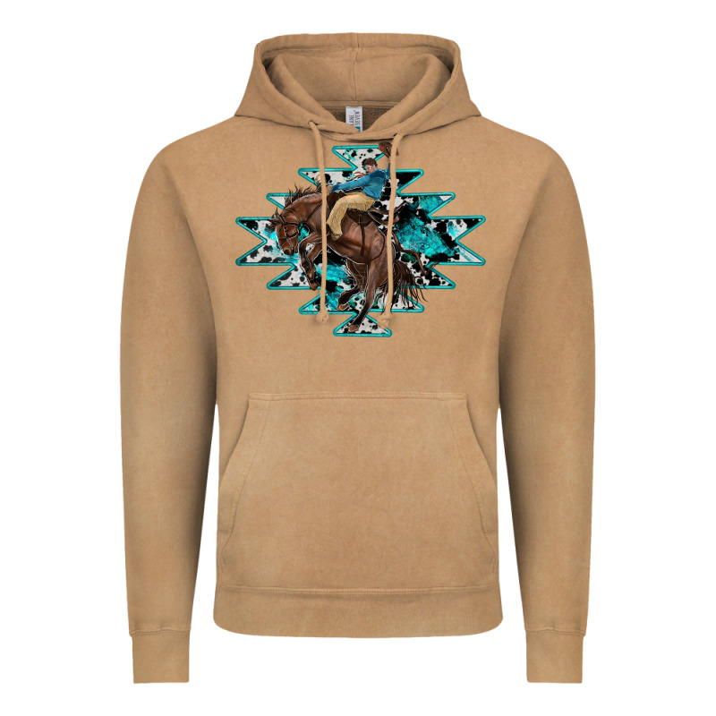 Western Cowboy Vintage Hoodie by RanaPortraitStore | Teevron
