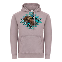 Vintage Zinc western cowboy Vintage Hoodie - RanaPortraitStore