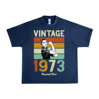 Navy Vintage 1973 Orginial Parts Urban Heavy Tee - Bettercallsaul