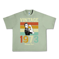 Oil Green Vintage 1973 Orginial Parts Urban Heavy Tee - Bettercallsaul