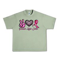 Oil Green peace love cure Urban Heavy Tee - JahusDesignShop