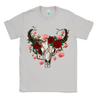 Moon Dust valentines bull skull Classic Tee - RanaPortraitStore