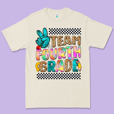 Team Fourth Grade Premium Tee Designed By Nancycooperartshop