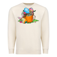 Sandshell Easter Coffee Premium Sweatshirt - CowhideDigitalArt