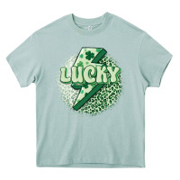 Arona st. patrick's day lucky Heavy Core Tee - MaliasSmallBusiness