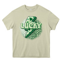 Mossy st. patrick's day lucky Heavy Core Tee - MaliasSmallBusiness