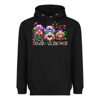 Black howdy valentines Heavyweight Hoodie - CowhideDigitalArt