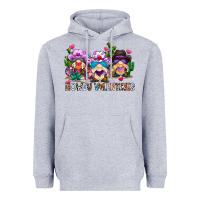 Heather Grey howdy valentines Heavyweight Hoodie - CowhideDigitalArt