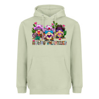 Matcha howdy valentines Heavyweight Hoodie - CowhideDigitalArt