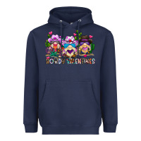 Navy howdy valentines Heavyweight Hoodie - CowhideDigitalArt