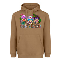 Toasted Coconut howdy valentines Heavyweight Hoodie - CowhideDigitalArt