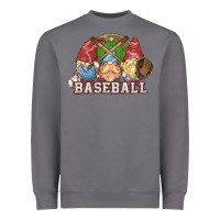 Storm Baseball gnomies Heavyweight Sweatshirt - HowdyJamesFarm