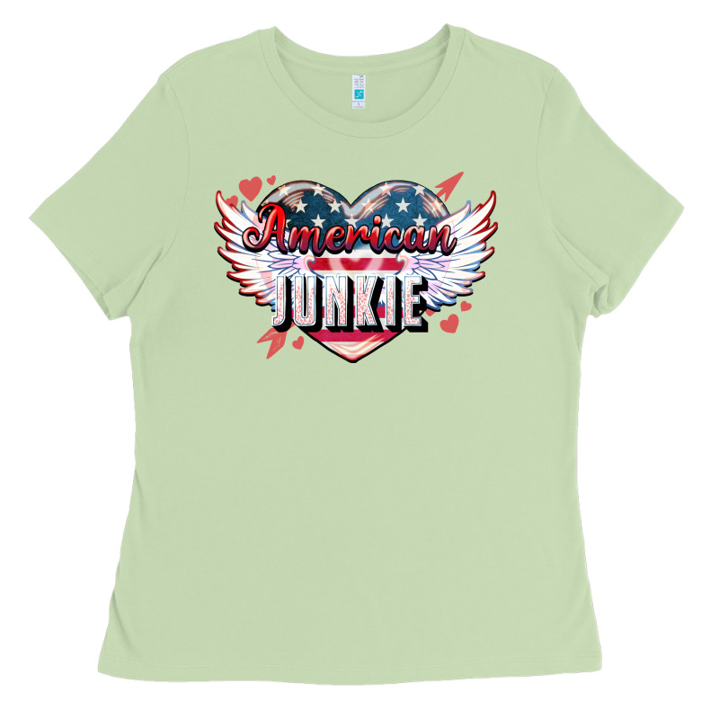 American Junkie Ladies Tee by NancyCooperArtShop | Teevron
