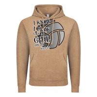 Vintage Coffee I Know I Play Like A Girl Try To Keep Up Volleyball Vintage Hoodie - Bettercallsaul