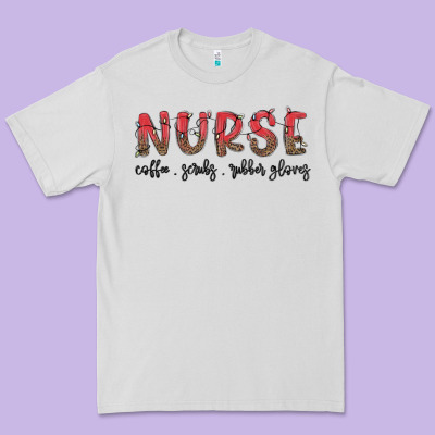 Christmas Nurse Premium Tee Designed By Maliassmallbusiness