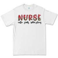 White christmas nurse Premium Tee - MaliasSmallBusiness