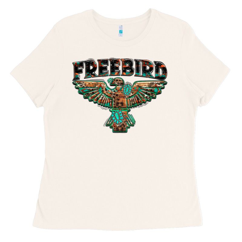 Aztec Free Bird Ladies Tee by NancyCooperArtShop | Teevron