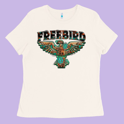 Aztec Free Bird Ladies Tee Designed By Nancycooperartshop