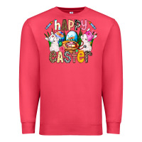 Cardinal Happy Easter Premium Sweatshirt - CowhideDigitalArt