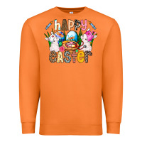 Carrot Happy Easter Premium Sweatshirt - CowhideDigitalArt