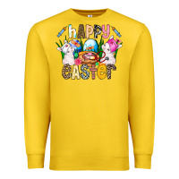 Lemon Happy Easter Premium Sweatshirt - CowhideDigitalArt