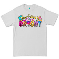 Dove Grey your future is bright Premium Tee - NancyCooperArtShop