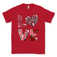 Red love with pink gemstone Classic Tee - RanaPortraitStore