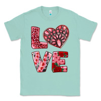 Seafoam love with pink gemstone Classic Tee - RanaPortraitStore