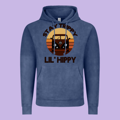 Stay Trippy Lil Hippy Vintage Hoodie Designed By Bettercallsaul