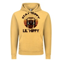 Vintage Mustard Stay Trippy Lil Hippy Vintage Hoodie - Bettercallsaul