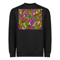 Black Mardi Gras with crabs tumbler Heavyweight Sweatshirt - HowdyJamesFarm