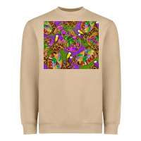 Mushroom Mardi Gras with crabs tumbler Heavyweight Sweatshirt - HowdyJamesFarm