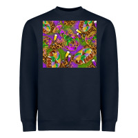 Navy Mardi Gras with crabs tumbler Heavyweight Sweatshirt - HowdyJamesFarm