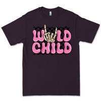 Plum wild child pink skeleton Premium Tee - MaliasSmallBusiness