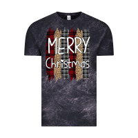 Cloud Black Merry Christmas Leopard Vintage Tee - Bettercallsaul