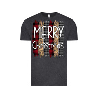 Vintage Black Merry Christmas Leopard Vintage Tee - Bettercallsaul
