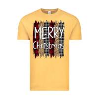 Vintage Mustard Merry Christmas Leopard Vintage Tee - Bettercallsaul