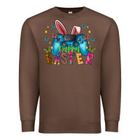 Chestnut Happy Easter Gamer Premium Sweatshirt - CowhideDigitalArt