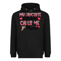 Black love message with cupid and hearts Heavyweight Hoodie - CowhideDigitalArt