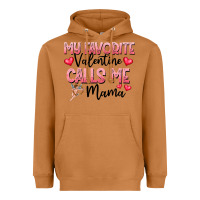 Meerkat love message with cupid and hearts Heavyweight Hoodie - CowhideDigitalArt