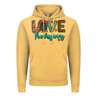 Vintage Mustard love thanksgiving turkey Vintage Hoodie - RanaPortraitStore