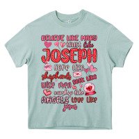 Arona believe like mary trust like joseph valentine s da Heavy Core Tee - MaliasSmallBusiness