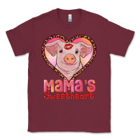 Burgundy mamas sweetheart baby pig Classic Tee - RanaPortraitStore