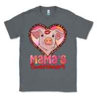 Charcoal Heather mamas sweetheart baby pig Classic Tee - RanaPortraitStore