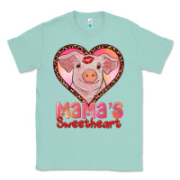Seafoam mamas sweetheart baby pig Classic Tee - RanaPortraitStore