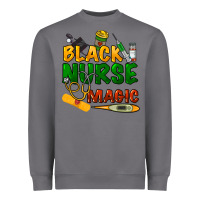 Storm Black Nurse magic Heavyweight Sweatshirt - HowdyJamesFarm