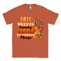 Copper Fall breeze crunchy leaves pumpkins please Classic Tee - RanaPortraitStore