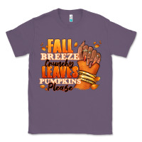 Lavender Fall breeze crunchy leaves pumpkins please Classic Tee - RanaPortraitStore