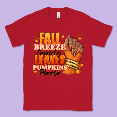 Fall Breeze Crunchy Leaves Pumpkins Please Classic Tee Designed By Ranaportraitstore